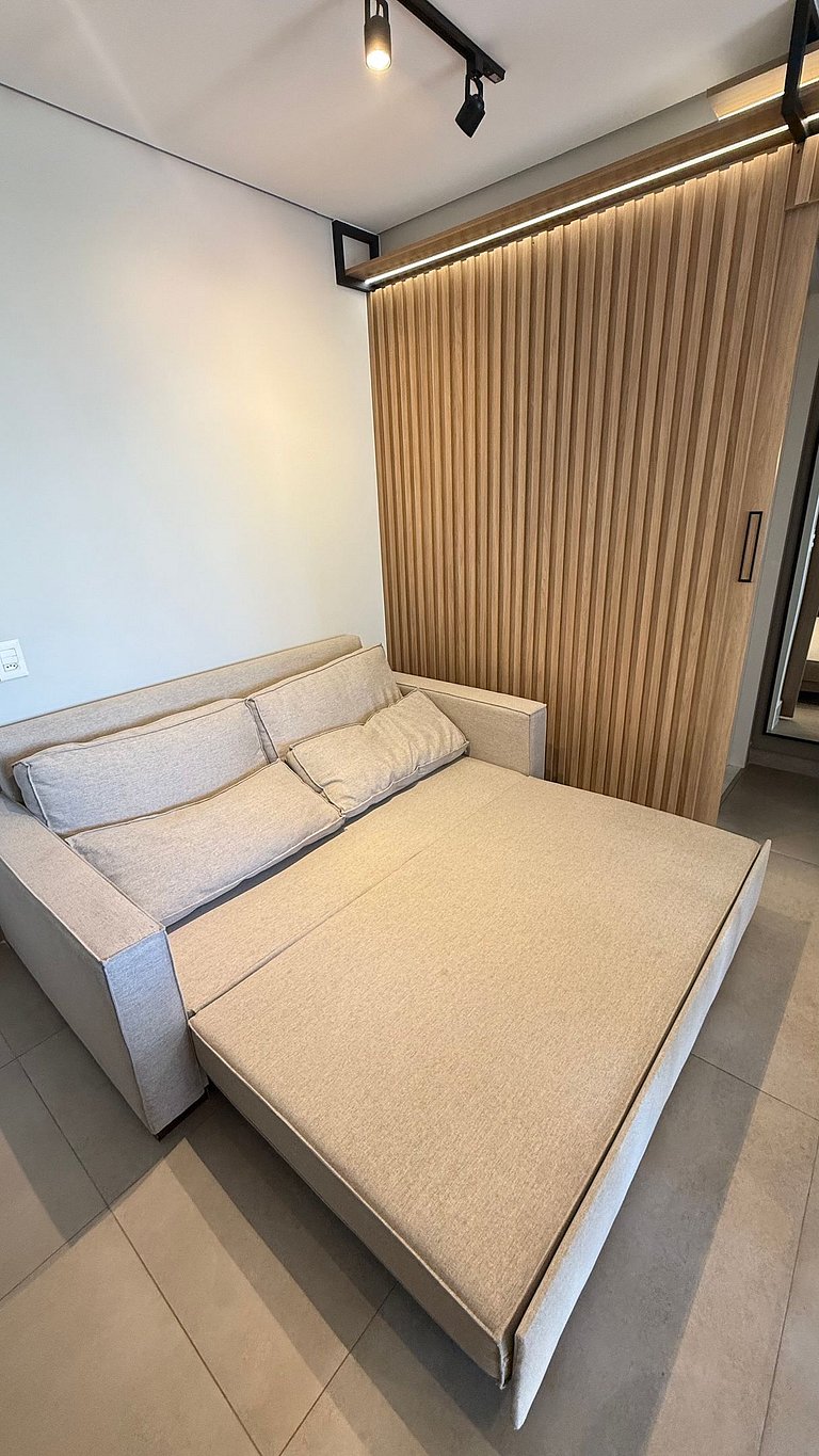 Studio Elegante c/ Lazer de Resort - ID702