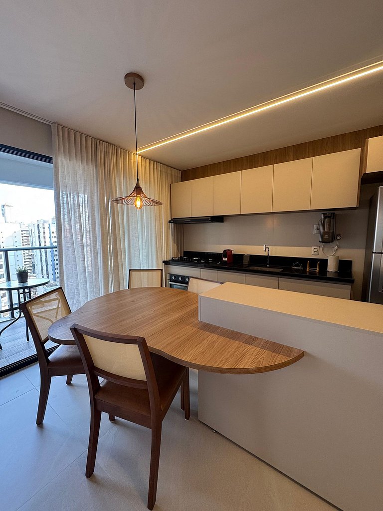 Sofisticação e Vista Incrível - Apê luxo 6 pessoas Gyro1804