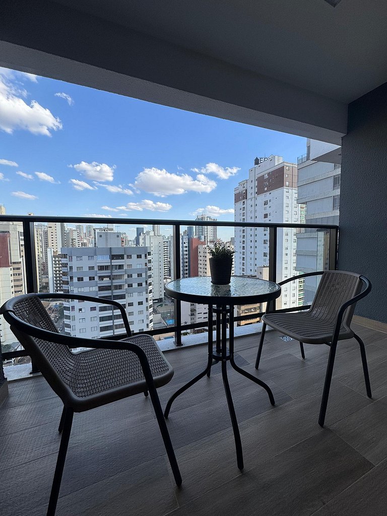 Sofisticação e Vista Incrível - Apê luxo 6 pessoas Gyro1804