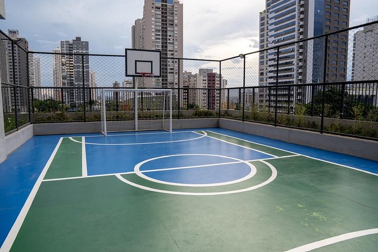 Viva o skyline de Goiânia - Apê de luxo 6 pessoas